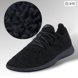 ALLBIRDS fluffy wool running shoes size 9